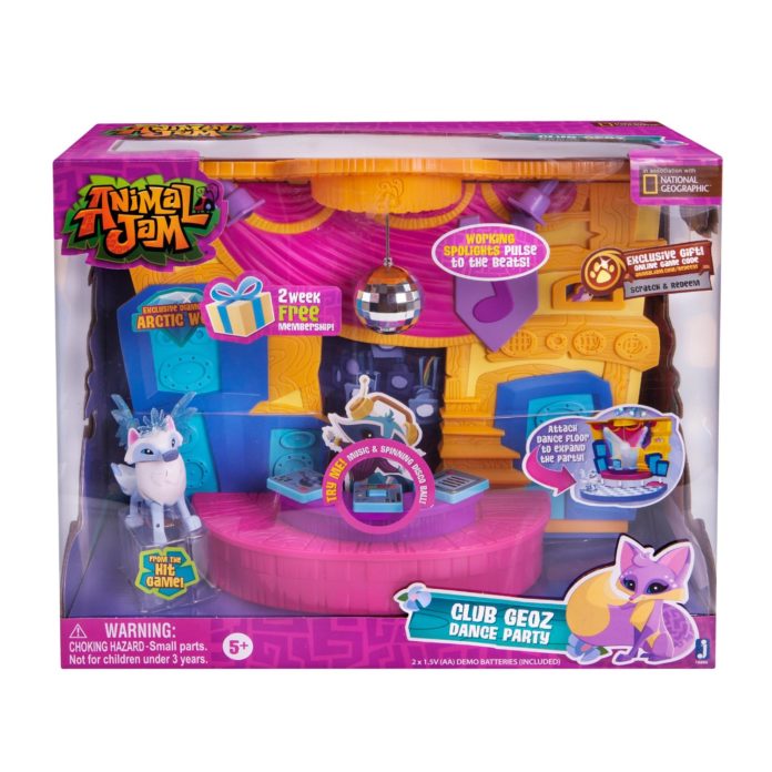 Animal Jam Club Geoz Playset Review - Kids Toys News