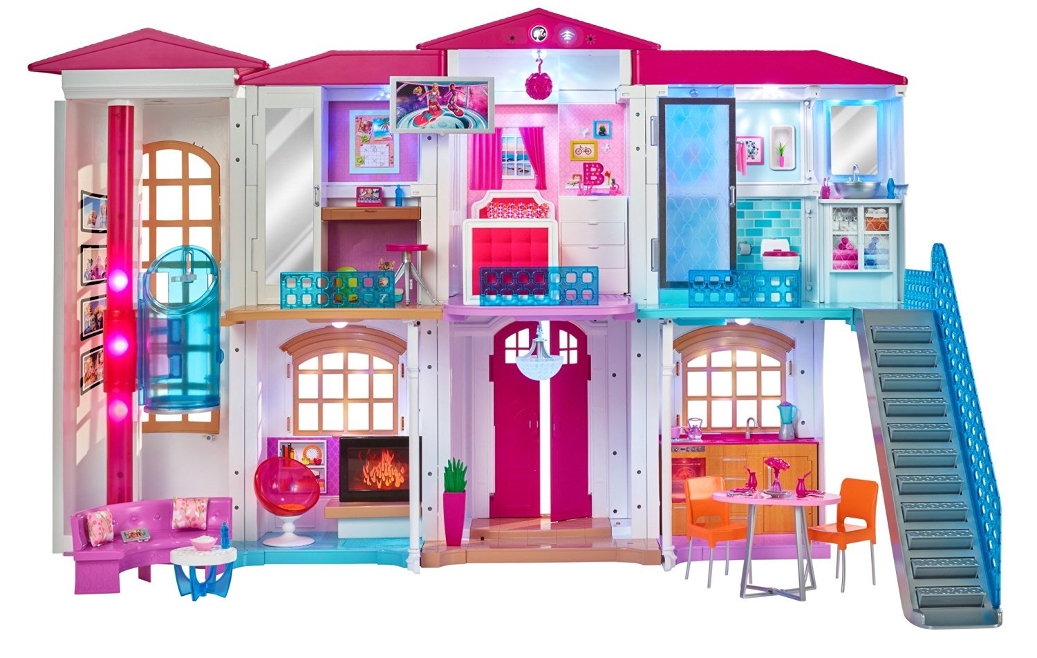black barbie dream house
