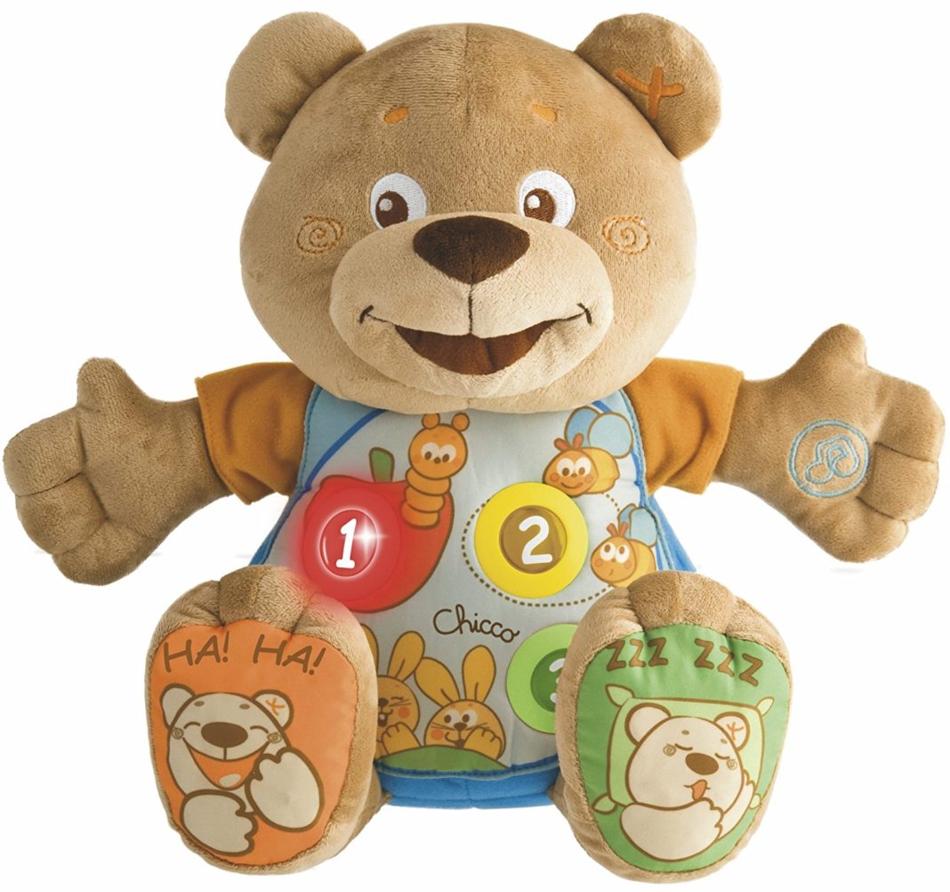 chicco teddy bear night light