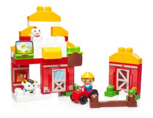 Mega Bloks First Builders Farmhouse Friends Building Set