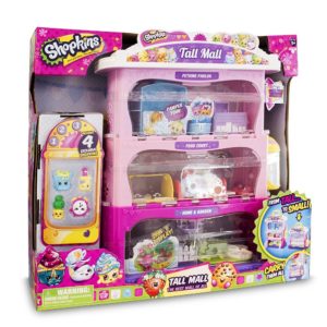 Shopkins Tall Mall Storage Case Play set