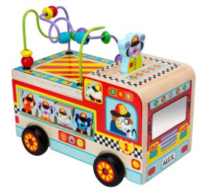 Busy Fire Truck Wooden Activity Center