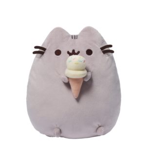 GUND Pusheen Snackable Ice Cream Plush Stuffed Animal