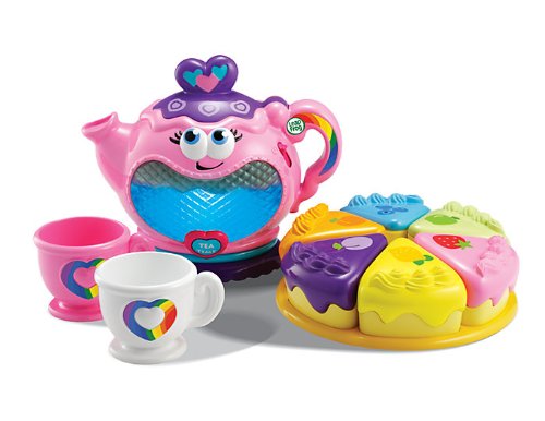 leapfrog musical rainbow tea set deluxe