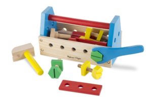 Melissa & Doug Take-Along Tool Kit Wooden Construction Toy