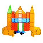 Mag-Genius Award Winning building Magnet Tiles Blocks Clear Colors