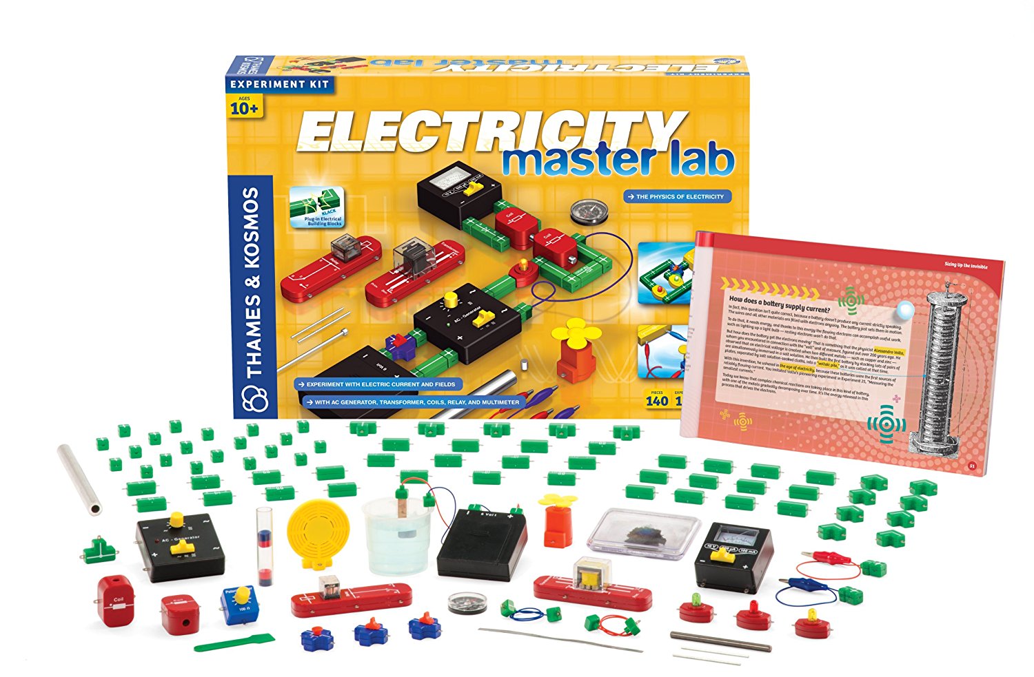 Mastering lab. Master Electronic Electric. Electricity and Magnetism Experiment Kit. Master Electronic. Thames Kosmos Electronics Advanced circuits instruction.