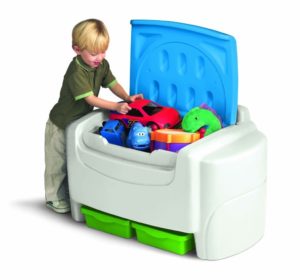 Holds 6 cubic feet of toy storage