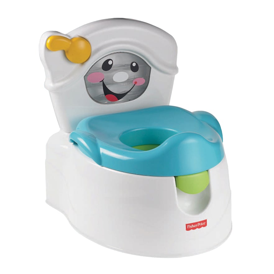 Fisher-Price Learn-to-Flush Potty, White