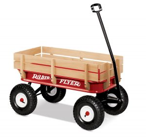 Radio Flyer Full Size All-Terrain Steel & Wood Wagon