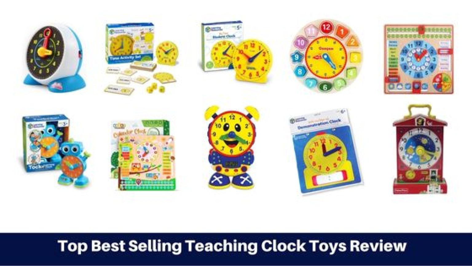 Top 10 Best Selling Teaching Clocks Toys Review In 2024 Kids Toys News