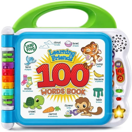 LeapFrog Learning Friends 100 Words Book Frustration Free Packaging Green