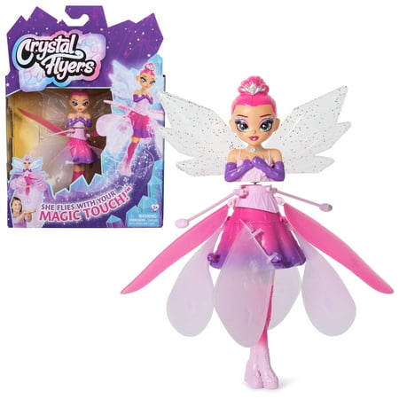 Spin Master Ltd Crystal Flyers Magical Flying Toy Doll with Crystal Wings Girls Gifts Interactive Kids Toys for Girls and Boys Ages 5 and up