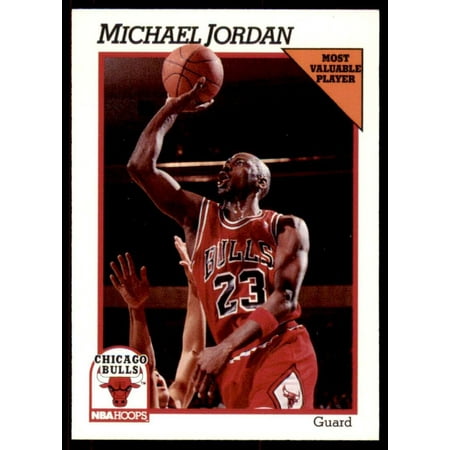 Michael Jordan Card 1991-92 Hoops #30